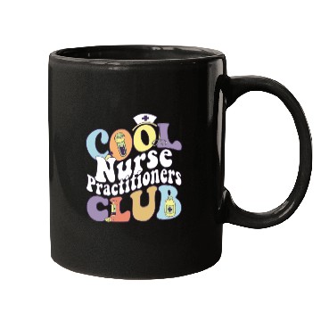 Discover Cool Nurse Practitioners Club RN Registered Nurse Mugs