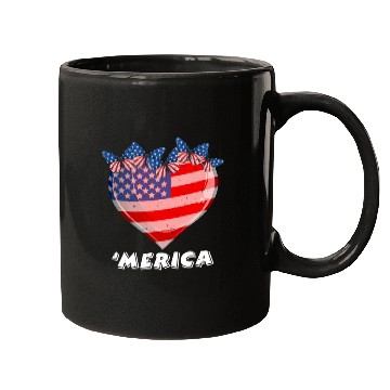 Discover Patriotism Merica Pride US Patriots USA Fan Mugs