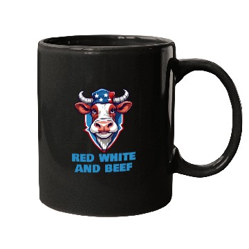 Discover Red White And Beef Mugs