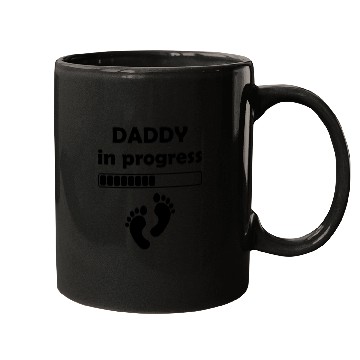 Discover Daddy In Progress - Father's Day Daddy to be Mugs