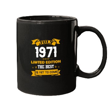 Discover July 1971 Birthday Surprise Mugs