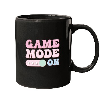 Discover Game Mode On, Happy Game Day Mugs