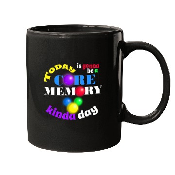 Discover Core Memory Day green Mugs