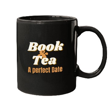 Discover Book Tea A Perfect Valentine Date nature Mugs