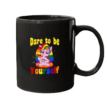 Discover Dare to be Gaymer Lesbian Girl Gamer gift Mugs