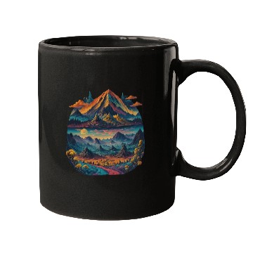 Discover Psychedelic dream illustration Mugs