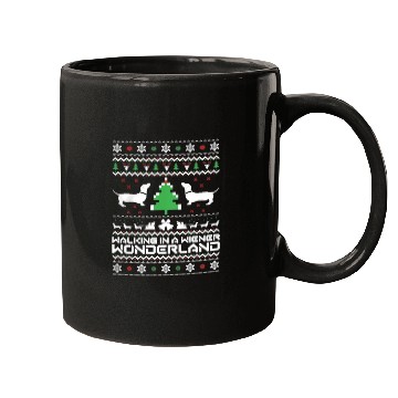 Discover Dachshund Ugly Doxie Santa Mugs