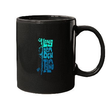 Discover Lbi Long Beach Island Type Mugs