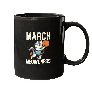 Discover Basketball Cat Basketball Player I Love Basketball Mugs
