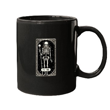 Discover The Fool Skeleton Tarot Card Mugs