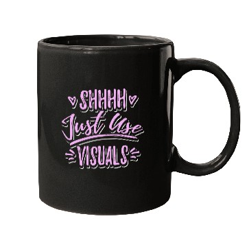 Discover Shhh Just Use Visuals Special Education teacher Mugs