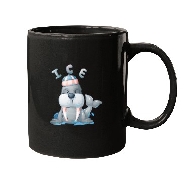 Discover Snow seal Mugs