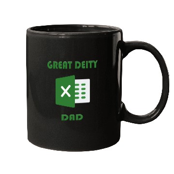 Discover Great deity excel dad Mugs