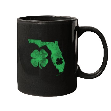 Discover St Patrick's Day Fl Florida Shamrock Green Irish P Mugs