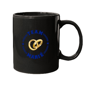 Discover TEAM MARIE College Round Blue Mugs