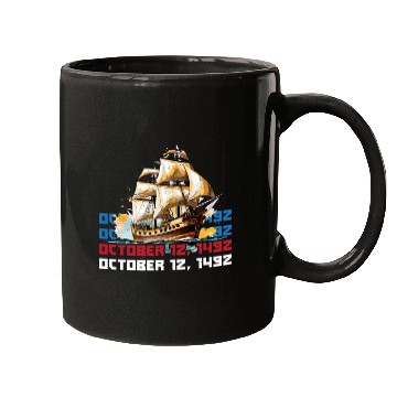 Discover Christopher Columbus Italian American Columbus Day Mugs