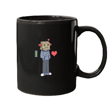 Discover Robot Kid Mugs
