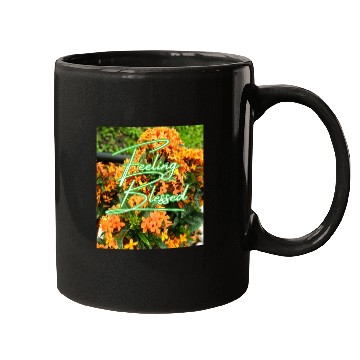 Discover Nature, feeling blessed Mugs