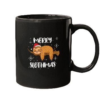 Discover Merry Slothmas Sloth For Sloth Mugs