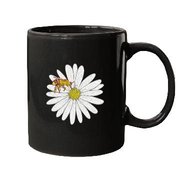 Discover Bee Mountain Daisy Mugs