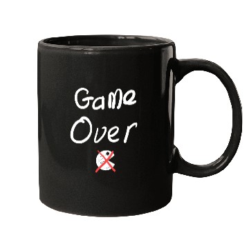 Discover Game Over Sarcasm 80s 70s Mugs