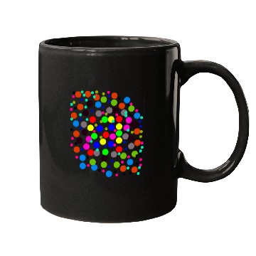 Discover Multi-colored circle pattern Mugs, Travel
