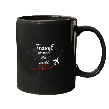 Discover Travel around the world Mugs