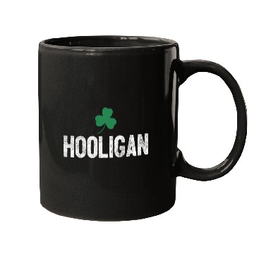Discover Hooligan Irish St Patrick'S Day Shamrock Clover Mugs