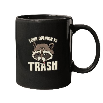 Discover Raccoon Trash Panda Meme Garbage Humor Mugs