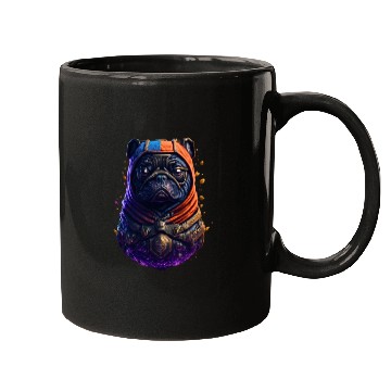 Discover Adorable Frenchie Astronaut: Dog in a Space Suit Mugs