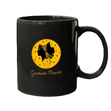 Discover Gemini Power Zodiac Sign Mugs