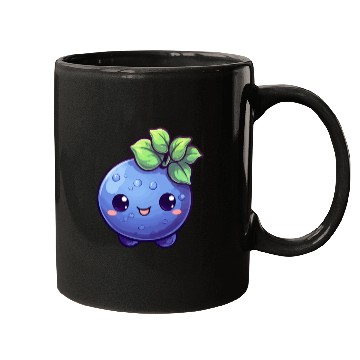 Discover Blueberry kawaii Mugs