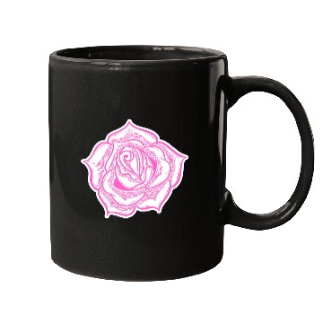 Discover PINK AND WHITE FLOWER Mugs
