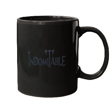 Discover Indomitable Black Mugs
