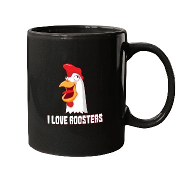 Discover I love Roosters I love Cock Mugs