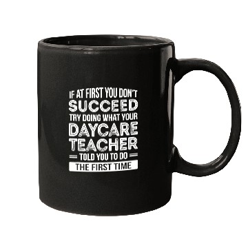 Discover Daycare Teacher T Funny Appreciation Mugs