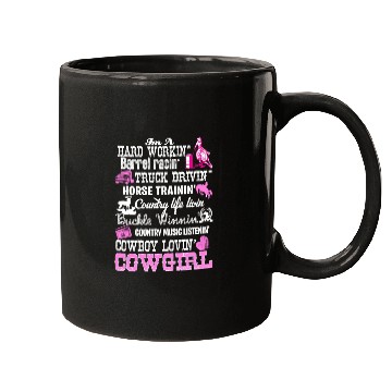 Discover Barrel Racing Cowgirl Mugs