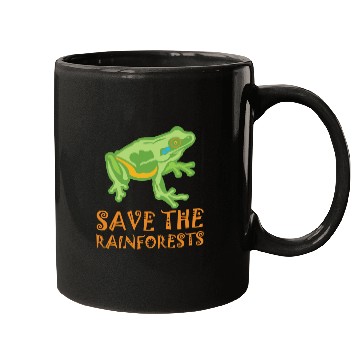 Discover Save The Rainforests Tree Frog Mugs