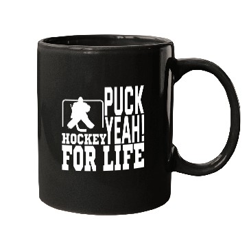 Discover Puck Yeah ! Hockey Forever Mugs