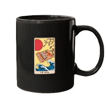 Discover Tarot Card Reader Sushi Lover Sushi Eater Japanese Mugs