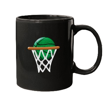 Discover St Patricks Day Green Basketball Mugs