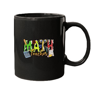 Discover Math Teacher Mugs