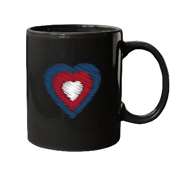 Discover In my heart, America Mugs