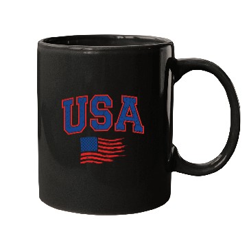 Discover 4th Of July US Flag American Mugs