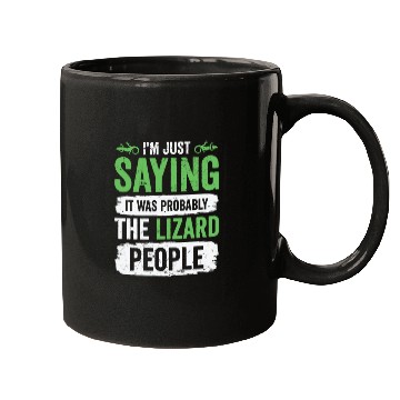 Discover Lizard Reptilian Agenda Conspiracy Theory Mugs