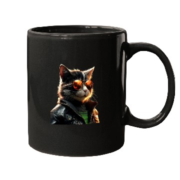 Discover Cat With Sunglasses Cute Cat Mom Meow Paws Kitty Mugs