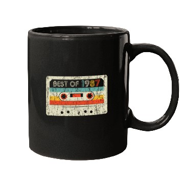 Discover 33rd Best Of 1987 Cassette Tape Mugs