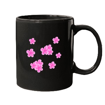 Discover cute pink summer flowers Mugs