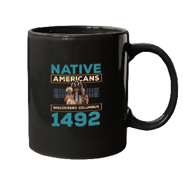 Discover Aboriginal Indians Indigenous Native American Day Mugs