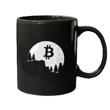 Discover Bitcoin Coin-Crypto In The Moon Mugs